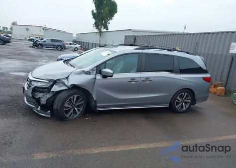 2021 Honda Odyssey Touring from USA, damaged, VIN 5FNRL6H84MB039466